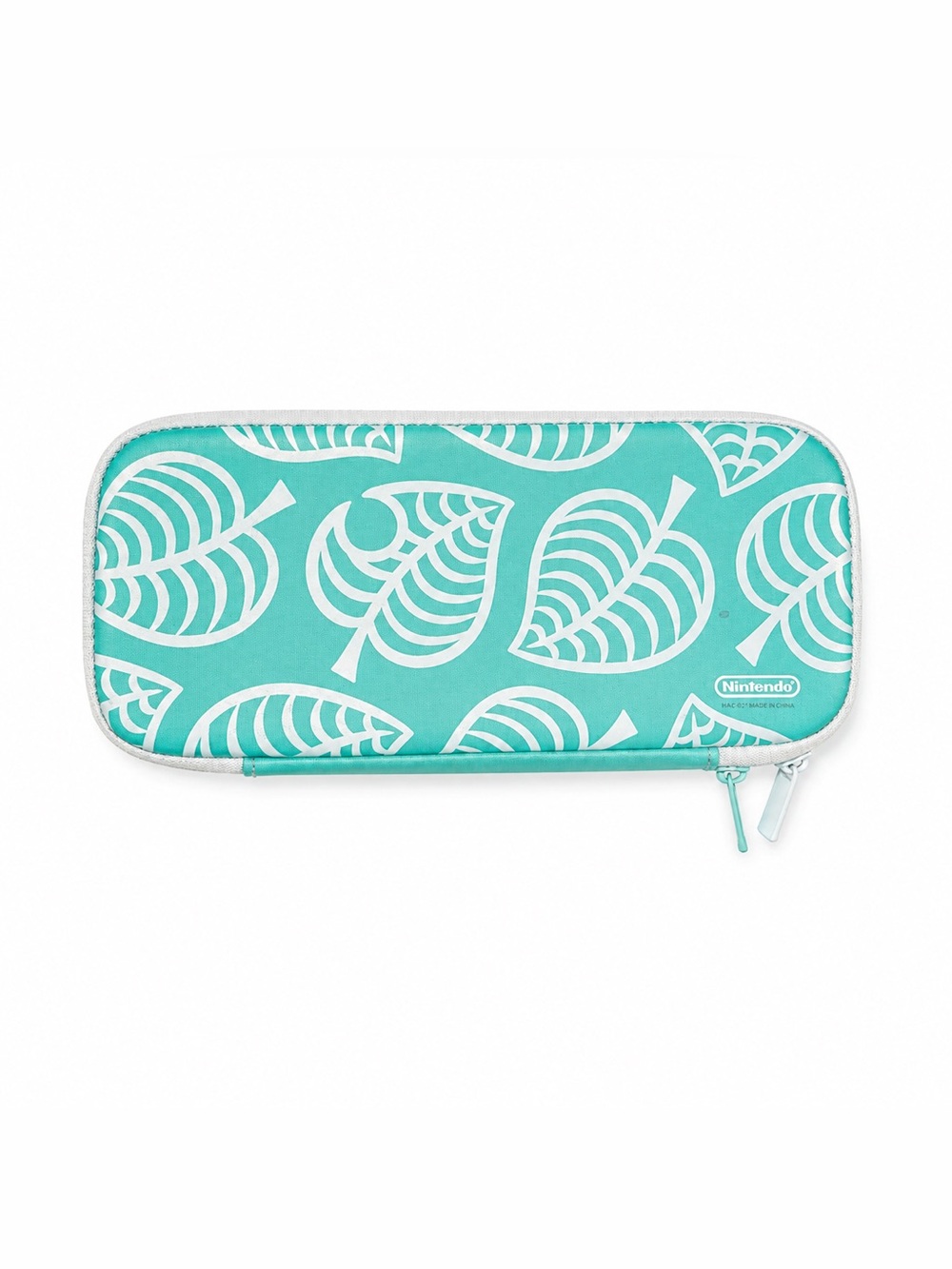 Nintendo Animal Crossing New Horizons Switch Carrying Case Teal Leaf